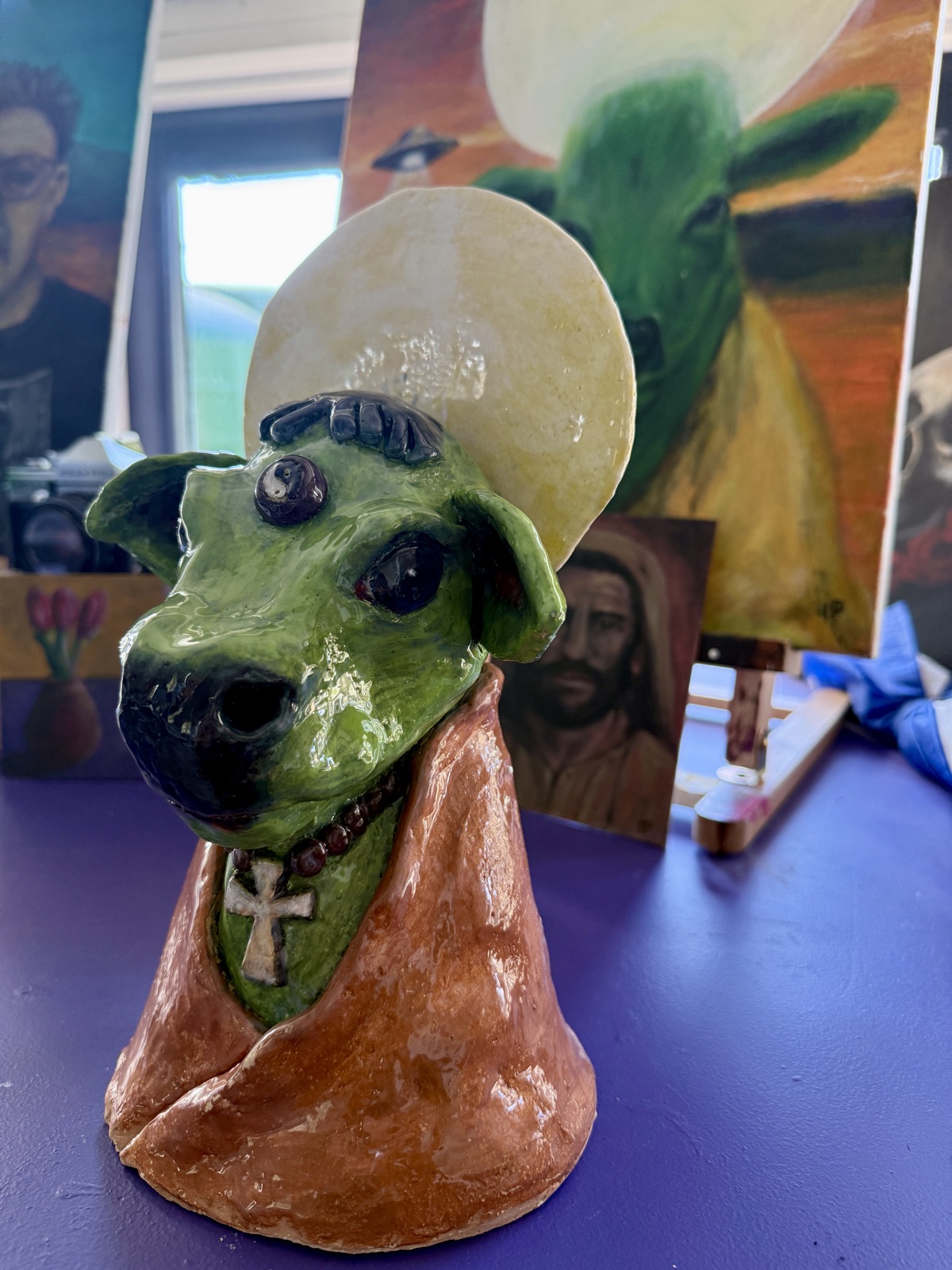 Studio Work - Ceramics, paintings and handmade objects